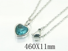 HY Wholesale Necklaces Stainless Steel 316L Jewelry Necklaces-HY15N0145LOV