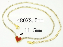 HY Wholesale Necklaces Stainless Steel 316L Jewelry Necklaces-HY59N0324HHY