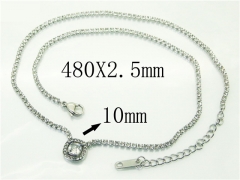 HY Wholesale Necklaces Stainless Steel 316L Jewelry Necklaces-HY59N0342HAA