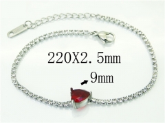 HY Wholesale 316L Stainless Steel Jewelry Bracelets-HY59B0334OV