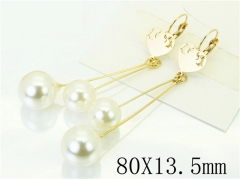HY Wholesale Earrings 316L Stainless Steel Popular Jewelry Earrings-HY60E1254JT