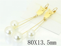 HY Wholesale Earrings 316L Stainless Steel Popular Jewelry Earrings-HY60E1229JB
