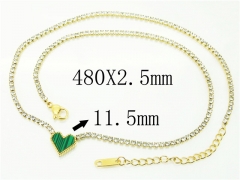 HY Wholesale Necklaces Stainless Steel 316L Jewelry Necklaces-HY59N0325HHR