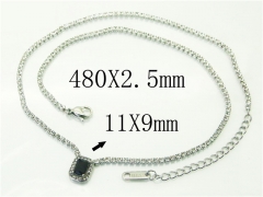 HY Wholesale Necklaces Stainless Steel 316L Jewelry Necklaces-HY59N0347HVV