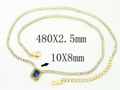 HY Wholesale Necklaces Stainless Steel 316L Jewelry Necklaces-HY59N0309HHF