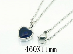 HY Wholesale Necklaces Stainless Steel 316L Jewelry Necklaces-HY15N0151LOR