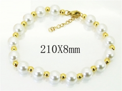 HY Wholesale 316L Stainless Steel Jewelry Bracelets-HY59N0287MX
