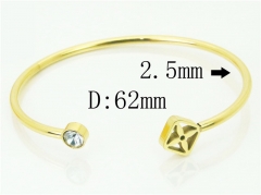 HY Wholesale Bangles Jewelry Stainless Steel 316L Fashion Bangle-HY12B0335PT