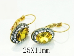 HY Wholesale Earrings 316L Stainless Steel Popular Jewelry Earrings-HY72E0041KX