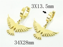 HY Wholesale Earrings 316L Stainless Steel Popular Jewelry Earrings-HY32E0394OX