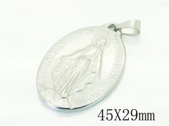 HY Wholesale Pendant 316L Stainless Steel Jewelry Pendant-HY12P1633LE