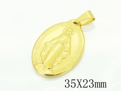 HY Wholesale Pendant 316L Stainless Steel Jewelry Pendant-HY12P1638KLF