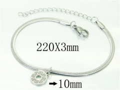 HY Wholesale 316L Stainless Steel Jewelry Bracelets-HY91B0267ME