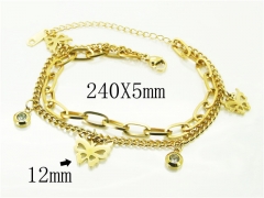 HY Wholesale 316L Stainless Steel Jewelry Bracelets-HY89B0082MLG