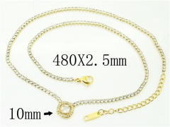 HY Wholesale Necklaces Stainless Steel 316L Jewelry Necklaces-HY59N0294HHX