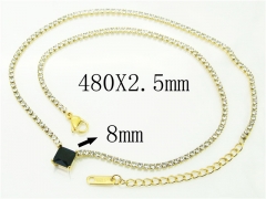 HY Wholesale Necklaces Stainless Steel 316L Jewelry Necklaces-HY59N0315HHC