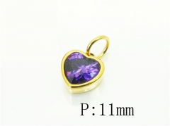 HY Wholesale Pendant 316L Stainless Steel Jewelry Pendant-HY15P0597KOB