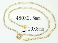 HY Wholesale Necklaces Stainless Steel 316L Jewelry Necklaces-HY59N0306HHT