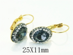 HY Wholesale Earrings 316L Stainless Steel Popular Jewelry Earrings-HY72E0047KW