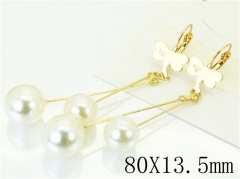 HY Wholesale Earrings 316L Stainless Steel Popular Jewelry Earrings-HY60E1174JE