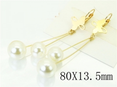 HY Wholesale Earrings 316L Stainless Steel Popular Jewelry Earrings-HY60E1247JA