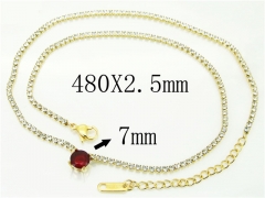 HY Wholesale Necklaces Stainless Steel 316L Jewelry Necklaces-HY59N0312HHA
