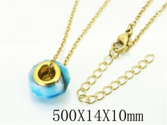 HY Wholesale Necklaces Stainless Steel 316L Jewelry Necklaces-HY91N0113JD
