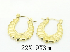 HY Wholesale Earrings 316L Stainless Steel Popular Jewelry Earrings-HY70E0988LX