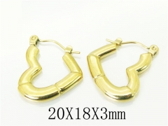 HY Wholesale Earrings 316L Stainless Steel Popular Jewelry Earrings-HY70E0958LR