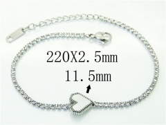 HY Wholesale 316L Stainless Steel Jewelry Bracelets-HY59B0340OW