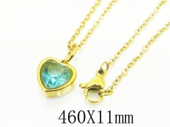 HY Wholesale Necklaces Stainless Steel 316L Jewelry Necklaces-HY15N0161MJS