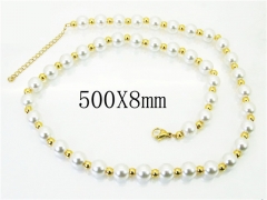 HY Wholesale Necklaces Stainless Steel 316L Jewelry Necklaces-HY59N0289HWW