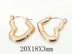 HY Wholesale Earrings 316L Stainless Steel Popular Jewelry Earrings-HY70E0961LC