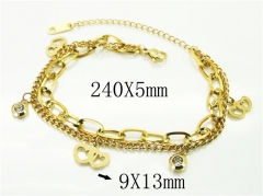 HY Wholesale 316L Stainless Steel Jewelry Bracelets-HY89B0079MLY