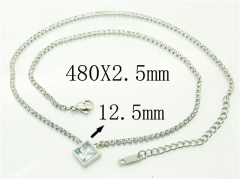 HY Wholesale Necklaces Stainless Steel 316L Jewelry Necklaces-HY59N0375HDD