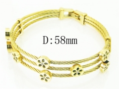 HY Wholesale Bangles Jewelry Stainless Steel 316L Fashion Bangle-HY80B1576HMS