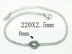 HY Wholesale 316L Stainless Steel Jewelry Bracelets-HY59B0320OA