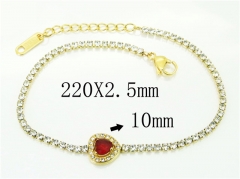 HY Wholesale 316L Stainless Steel Jewelry Bracelets-HY59B0280OLD