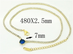 HY Wholesale Necklaces Stainless Steel 316L Jewelry Necklaces-HY59N0313HHZ