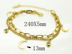 HY Wholesale 316L Stainless Steel Jewelry Bracelets-HY89B0075MLQ
