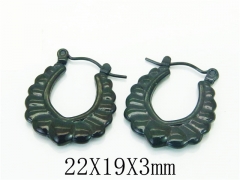 HY Wholesale Earrings 316L Stainless Steel Popular Jewelry Earrings-HY70E0989LR