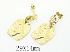 HY Wholesale Earrings 316L Stainless Steel Popular Jewelry Earrings-HY70E0933MW