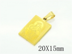 HY Wholesale Pendant 316L Stainless Steel Jewelry Pendant-HY12P1654JLC
