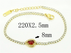 HY Wholesale 316L Stainless Steel Jewelry Bracelets-HY59B0283OLY