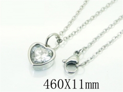HY Wholesale Necklaces Stainless Steel 316L Jewelry Necklaces-HY15N0142LOQ