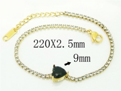 HY Wholesale 316L Stainless Steel Jewelry Bracelets-HY59B0297OLD