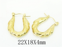 HY Wholesale Earrings 316L Stainless Steel Popular Jewelry Earrings-HY70E0978LZ