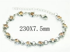 HY Wholesale 316L Stainless Steel Jewelry Bracelets-HY91B0246OY