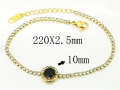 HY Wholesale 316L Stainless Steel Jewelry Bracelets-HY59B0271OLW