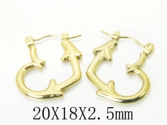 HY Wholesale Earrings 316L Stainless Steel Popular Jewelry Earrings-HY70E0953LQ